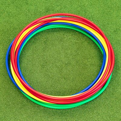 METIS Hula Hoops | 6-12 Pack | Sizes: 18in-36in | Kids & Adults (18 Inches, Pack of 6)