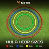 METIS Hula Hoops | 6-12 Pack | Sizes: 18in-36in | Kids & Adults (18 Inches, Pack of 6) view 2