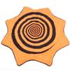 Mougee (moo-JEE) Air Flow Star - Neon Series - for Beginners & Advanced - Fum&Challenging -Double Stitched Flow & Vibrant Colors & Patterns Durable - 28 Diameter - Orange/Yellow Neon view 3