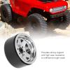 Alomejor 4PCS 1.9in RC Rims RC Wheel Rim Universal Fit Strong Support 8 Spokes Wheel Rim Set for Axial SCX10 II III (Silver) view 4