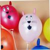 30Pcs Rabbit Ear Balloons Decor for Boy Girl Reusable Birthday Decorations Cute Mixed Colors for Photo Props and Celebrations view 2