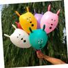 30Pcs Rabbit Ear Balloons Decor for Boy Girl Reusable Birthday Decorations Cute Mixed Colors for Photo Props and Celebrations view 3