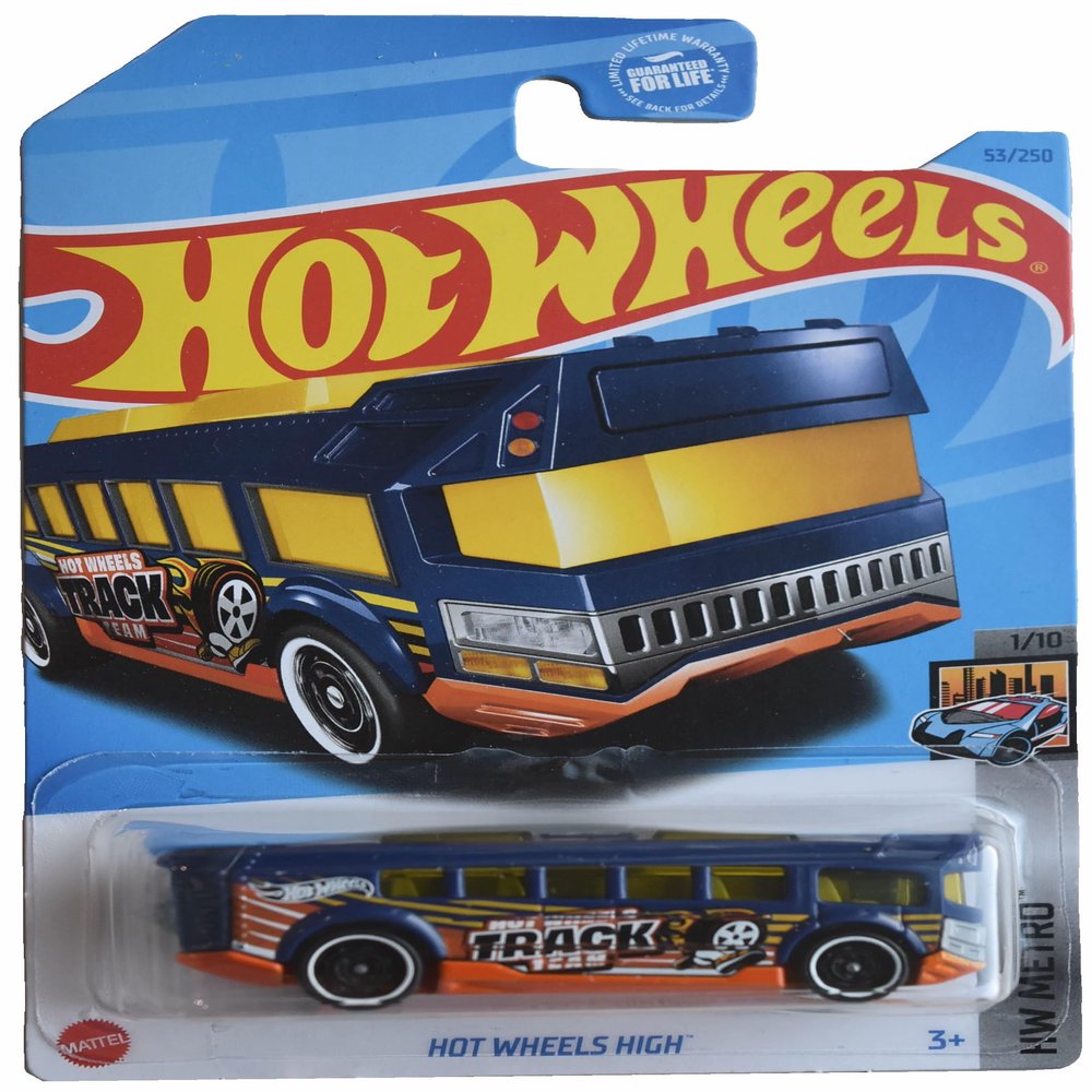 Hot Wheels High, Metro 1/10 [Dark Blue] 53/250