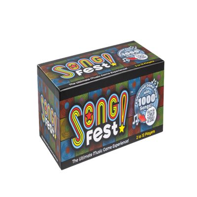 SongFest! The New Music Trivia Game | 1000 Questions, 4 Categories and 5+ Decades | QR Song Hints Play The Music You Remember