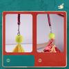 8 Meters (26.2 FT) Square Exercise Dragon Poi with 340g Weighted Ball and 1.2 Meters Swing Rope, Outdoor Flinging Fitness Dragon Dance Wu Long 3D Dragon Ribbon Streamer (Rainbow Dragon) view 2
