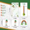 Bunco St. Patrick's Day Themed Game Kit with Score Sheet, Tally Sheet, Ghost Player and Bunco Card view 2