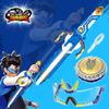 INFINITY NADO Spinning Tops for Boys, Metal Battle Tops Sword Launcher Battling Tops for Boys Girls 5 6 7 8 9 10 11 12 Years, Goggle Battle Pack view 2