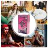 FINLALO Tarot Cards Board Game, 78Pcs Original Tarot Card, Waite Tarot Board Game Cards, Fortune Telling Game, Pink Tarot Cards, Gifts for Tarot Card Lovers view 3