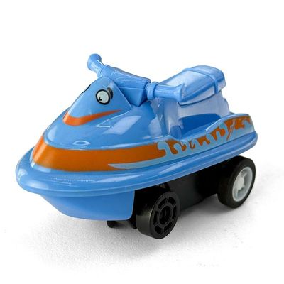 Race Car - Individual Vehicle for Puzzle Track Sets & Race Tracks for Kids Ages 4-8 | Boys Toys Age 4-6 (Motorboat)