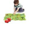 4 Year Old Boy Birthday Gift, Puzzle Racer Kids Car Track Set Puzzle Racer Car Track Set with Roadmap Puzzle Track Car Play Set Toys for 4 Year Old Boys (B-Land, set2-15PCS) view 1
