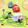 4 Year Old Boy Birthday Gift, The Small Car Perfectly Designed for Puzzle Racer Kids Car Track,Adding Vehicles, and Adding Game Members, Add Fun to The Game view 4