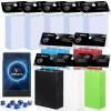 1000 Pack Card Sleeves, 500 Matte Trading Card Sleeve and 500 Inner Sleeves Ideal for Double-Sleeving, Fit for MTG, TCG and Game Cards (5 Colors) view 1
