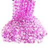 Afson 36 Pcs Valentine Beads Necklaces Valentine's Day Heart Shaped Beads Necklaces Party Decoration, Pink view 1