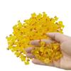 100pcs Mini Resin Duck,15 mm Dollhouse Dcor Resin Ducks Glow in The Dark for Aquarium Decor Micro Fairy Garden Landscape Hide,Seek Party Toys,Craft Making and Ornament Scrapbooking (Yellow) view 4