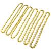 Afson 12Pcs Football Party Beads Gold Mardi Gras Super Bowl Sports Football Party Supplies view 3