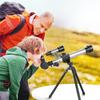 Telescope for Kids 8-12 - Beginner Astronomy Spyglass Telescopic Wish Compass,20x 30x 40x Magnification, Portable for Travel, Gift&Toy for Girls Boys Christmas Double view 2