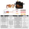 DSPOWER 2PCS 5g Micro Digital Servo, Mini Servo, Metal Gears, Coreless Motor Servos for 1/28 RC Car Airplane Fixed-Wing Robot Helicopter Planes Part (JST1.25) view 4