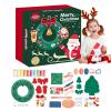 BITTU Clay Toys Set for Kids | Christmas Clay Toy, DIY Set, Stretchable Wreath Making Toy - Educational Learning Toys for Craft Classes view 1