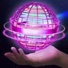 Sosuy 2026 Flying Orb Ball for Kids, Magical Hover Galaxy Cosmic Boomerang Space Floating Mini Hand Rotating Drone Stocking Stuffer Xmas Toys for Boys Girls Teen Age 6 7 8 9 10+ Pink view 1