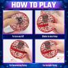 Sosuy 2026 Flying Orb Ball for Kids, Magical Hover Galaxy Cosmic Boomerang Space Floating Mini Hand Rotating Drone Stocking Stuffer Xmas Toys for Boys Girls Teen Age 6 7 8 9 10+ Red view 2
