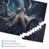 HERRECX 500 Piece Wooden Puzzle Kraken Monster Octopus Underwater Vintage Wood Puzzle for Adults Teens Family Game Educational Toys Gifts view 4