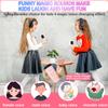 Darkant Mini Karaoke Machine for Kids Age 4-12, Bluetooth Speaker with 2 Wireless Microphone & LED Lights, Christmas Birthday Gifts for Girls Boys Kids Adults view 2