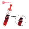 Mesimsple Alloy Shocks for MJX 16208 16209 16210 for H16BM H16GT H16DR H16 Front Rear Shock 1/16 Series Upgrades Part Red view 2