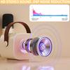 Mini Karaoke Machine for Kids Adults, Mini Portable Bluetooth Karaoke Speaker with 1 Wireless Mics and LED Lights for Kids Adults, Christmas Birthday Gifts Toys for Girls Boys Family Home Party view 3