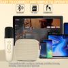 Mini Karaoke Machine for Kids Adults, Mini Portable Bluetooth Karaoke Speaker with 1 Wireless Mics and LED Lights for Kids Adults, Christmas Birthday Gifts Toys for Girls Boys Family Home Party view 4