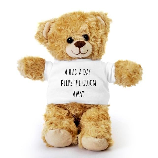 SpreadPassion Daughter Teddy Bear, Gift for Daughter, Stuffed Animal, Plush Teddy Bear with Tee, Birthday Christmas Basket Idea