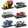 M2 Auto-Thentics 6 Piece Set Release 81 in Display Cases Limited Edition 1/64 Diecast Model Cars 32500-81 view 1