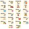 Toy Label Decals Toy Storage Stickers for Kids Toy Room Playroom Decor Organizer Stickers Classroom Labels Pictures Organization Labels for Bins Household Organizing for Containers Boxes view 1