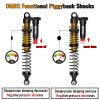 OGRC 100mm Aluminum Adjustable Piggyback Shock Absorber RC Damper for Axial SCX10 TRX4 TRX6 D90 1/10 RC Crawler Upgrade Parts (Gold) view 3