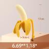 Anboor Banana Squishies Toy,Stretchy Banana Stress Ball Toy,Sensory Simulation Banana Relief Stress Squeeze Toy for Kids and Adult as Birthday Party view 3
