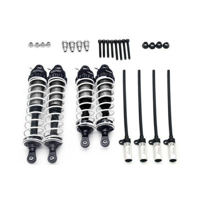 DAYUDDRICAR RC Car Shock Absorber, For ZD-Racing 1/7 RC Car Metal Adjustable Hydraulic Shock Absorber Set Replacement For ZD-Racing 1/7 EX07 Car Upgrade Accessoreis
