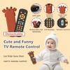 TuiVeSafu Baby TV Remote Control Toy with Cute Crab Soft Silicone Cover Teething Toy, Realistic Baby Musical Remote Control Toy with Light  Sound, Educational Toys with 3 Language for 6m+Toddlers view 2