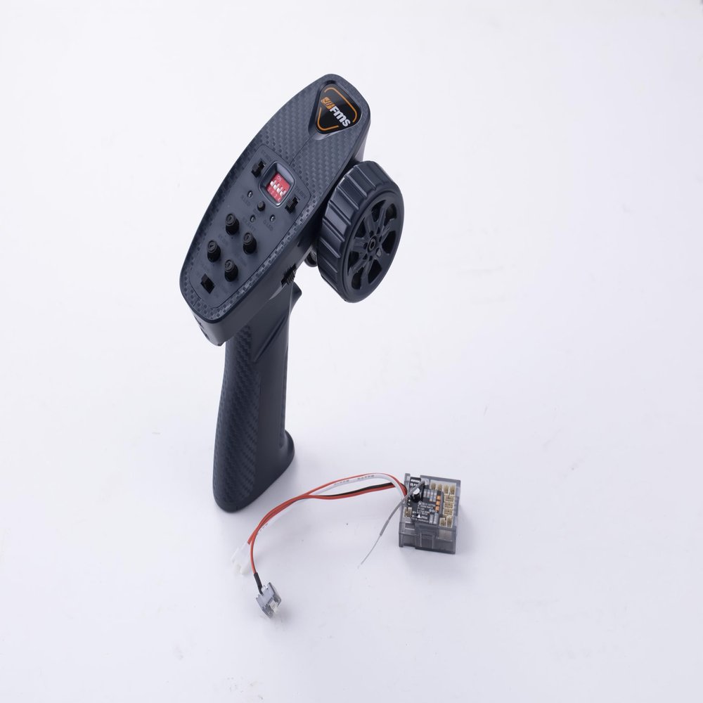 FMS RC Cars RC Crawler RC Trucks RC Remote and Receiver Controller Radio Transmitter :MG41 + R4A3 Transmitter Receiver Set V5 for FCX18 LC80, FCX18 Chevrolet K10