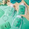 Remuuly 20 Pcs Cheerleader Gifts Bracelets with Cheerleading Cards and Bags Adjustable Charm Bangle Bracelets Bulk Cheer Jewelry for Team Accessories(Green) view 2