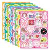 PartyGarden Wedding Love Stickers - 8 Sheets 160 Pcs for Kids Valentine's Day Anniversaries Bridal Shower Classroom Gift Exchange Scrapbook Bottle view 1