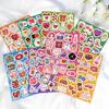 PartyGarden Wedding Love Stickers - 8 Sheets 160 Pcs for Kids Valentine's Day Anniversaries Bridal Shower Classroom Gift Exchange Scrapbook Bottle view 2