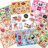 PartyGarden Wedding Love Stickers - 8 Sheets 160 Pcs for Kids Valentine's Day Anniversaries Bridal Shower Classroom Gift Exchange Scrapbook Bottle view 3