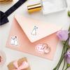 PartyGarden Wedding Love Stickers - 8 Sheets 160 Pcs for Kids Valentine's Day Anniversaries Bridal Shower Classroom Gift Exchange Scrapbook Bottle view 4