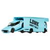 Hot Wheels Premium Car Team Transport Set, LBWK Liberty Walk Nissan Skyline 2000GT-R, Fleet Flyer #69 Truck and Car, 1:64 Scale, Blue Model view 4