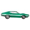 Hot Wheels Premium Fast & Furious 1972 Ford Gran Torino Sport, 1:64 Scale, Green view 4