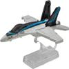 Hot Wheels F/A-18E Super Hornet Airplane Toy, 1:64 Scale, Gray, 3+ Years, Unisex view 2