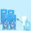 Oringaga 50 Tooth Goodie Bags Teeth Themed Birthday Baby Shower First Milk Tooth Party Gender Revealed Party Decorations Supplies Decor Plastic Candy Bag view 4