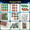 BenLouis 120Pcs Football Party Favors Sports Theme Party Pencils Stickers School Stationery Bulk for Kids Football Birthday Party Team Gift Goodie Bag Fillers Classroom games Rewards Supplies view 3