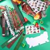 BenLouis 120Pcs Football Party Favors Sports Theme Party Pencils Stickers School Stationery Bulk for Kids Football Birthday Party Team Gift Goodie Bag Fillers Classroom games Rewards Supplies view 4