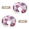 Viewamoon Floral 1 Feeding Pillow Cover Washable & Breathable Nursing Pillow Slipcovers Breastfeeding Newborn Feeding Cushion Cover Practical Gift, Best Choice for Mom Cover Only view 3