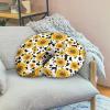 Viewamoon Sunflower & Cow Print Nursing Pillow Cases for Newborn Support for Breastfeeding, Bottle Feeding & Bonding Feeding Pillow Cover Stretchy Comfortable Pillow Slipcover Cover Only view 4